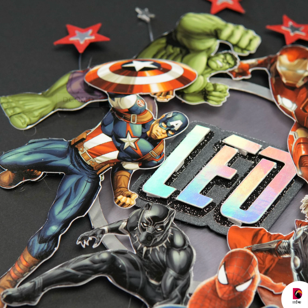 Cake Topper Marvel