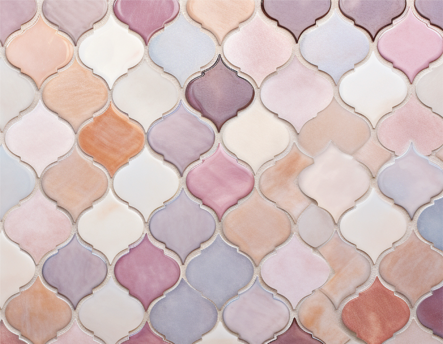 Tomettes colorés