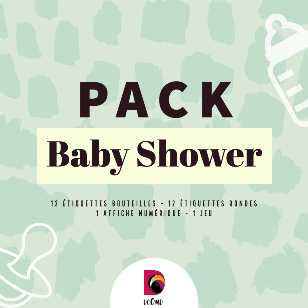 Pack baby Shower - Standard