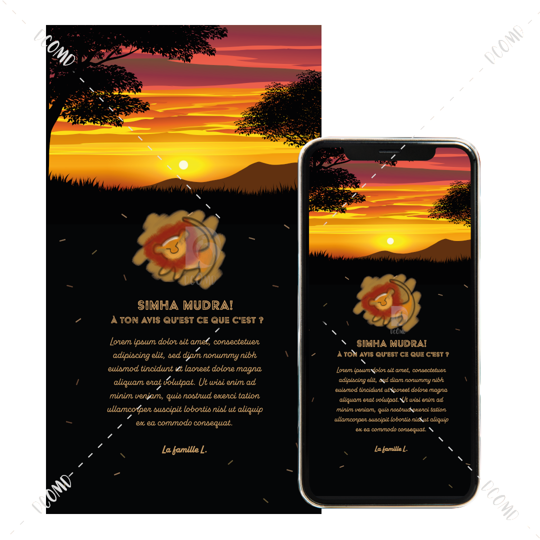 Invitation - Simba II