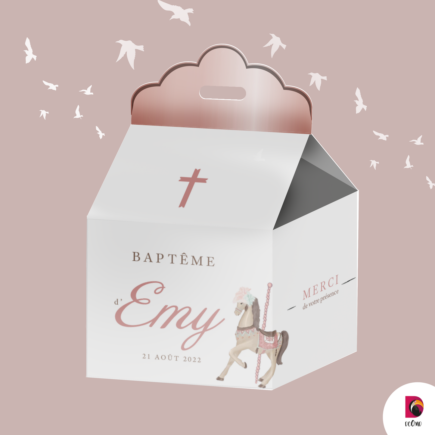 Manège et Carrousel Rose Gold