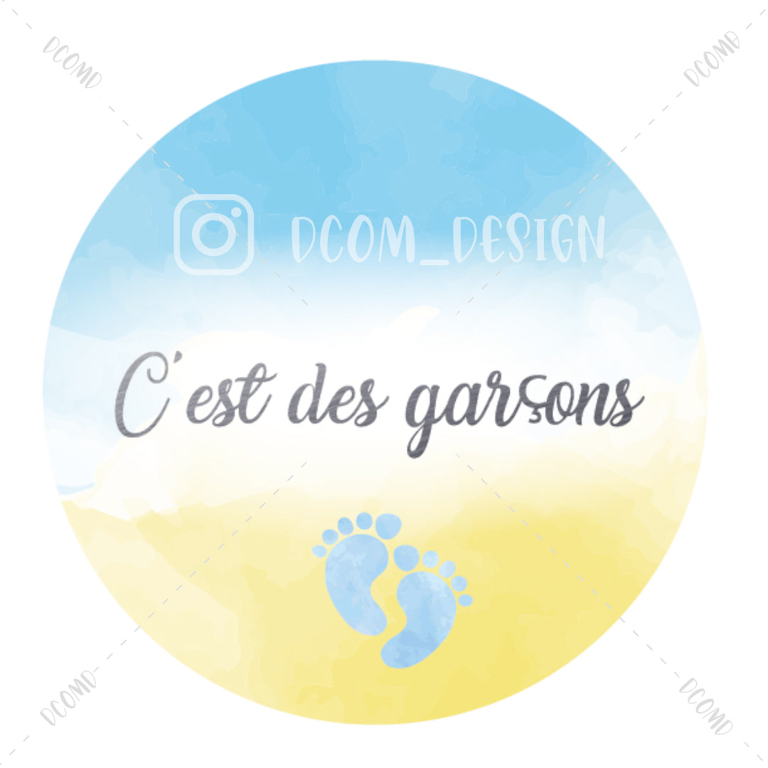 Bleu & jaune