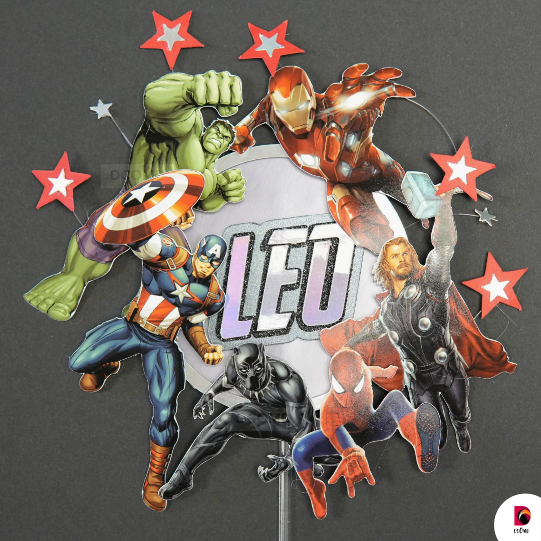 Cake Topper Marvel