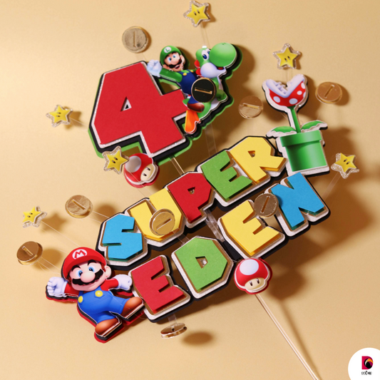 Cake Topper Mario