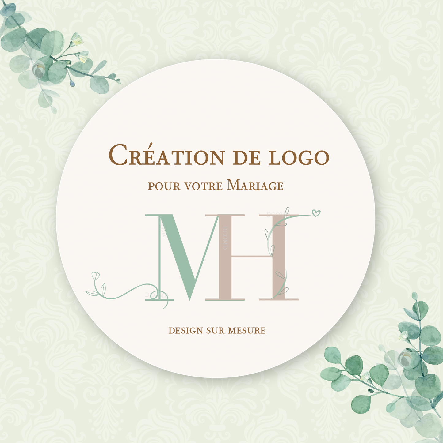 Création de logo Mariage