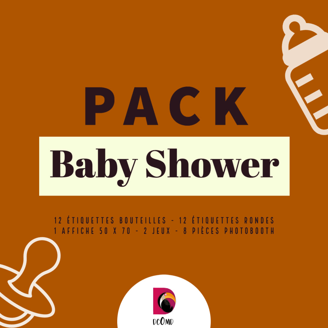 Pack  Baby Shower - Premium